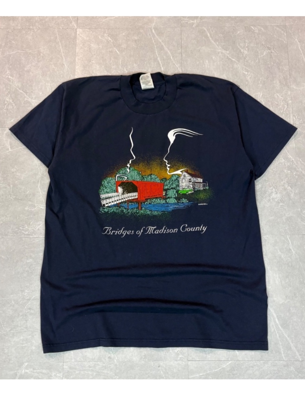 90s Vintage Bridges of Madison County Clint Eastwood Movie Promo Shirt XL Mens
